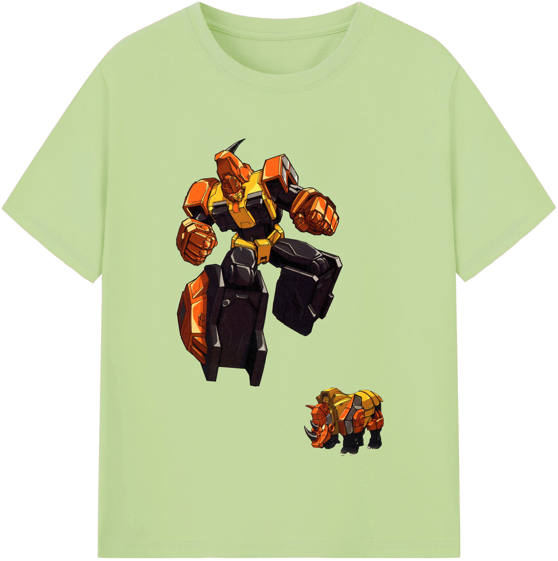 （画像用）  綿100％半袖Tシャツ（フロントプリント）